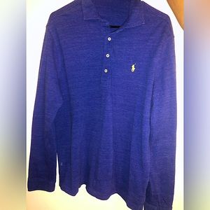 Men’s Polo long sleeve dress shirt